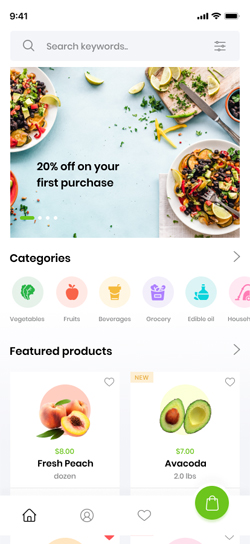 Grocery E-com App