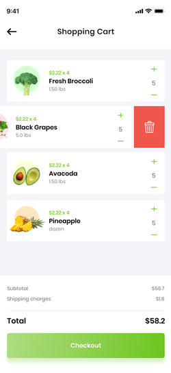 Grocery E-com App